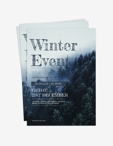 Winter Event Flyer