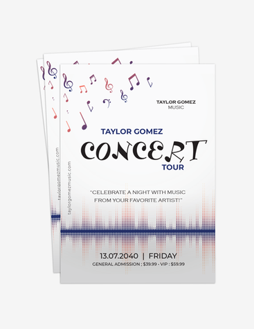 Striking Music Concert Flyer