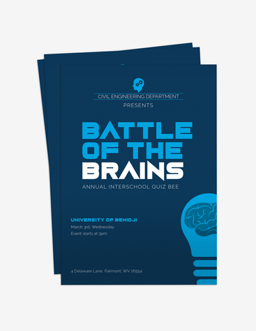 Battle of Brains Flyer