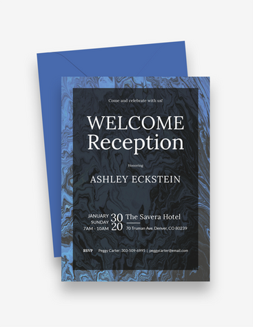 Welcoming Reception Invitation