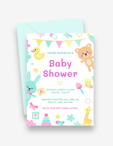 Sweet Baby Shower Invite