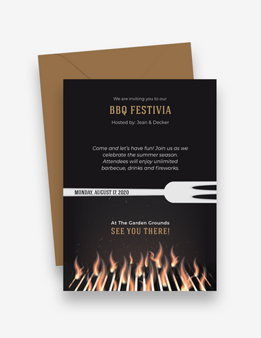 Barbeque Festival Invitation