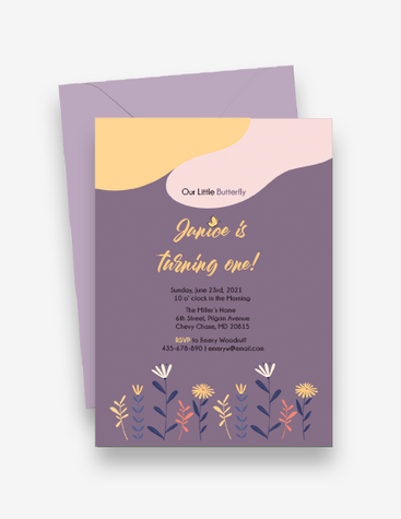 Kids Party Invitation Card