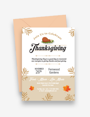 Thanksgiving Day Invitation