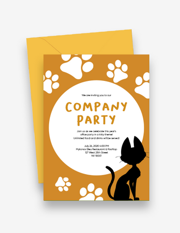 Cat Theme Corporate Party