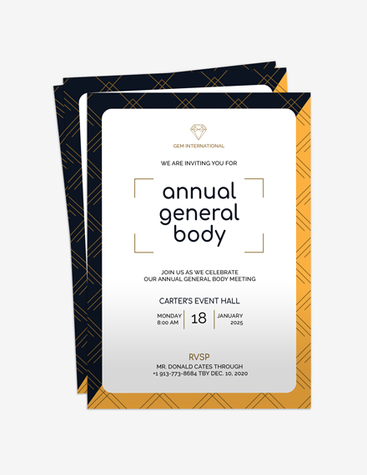 Annual General Body Invitation