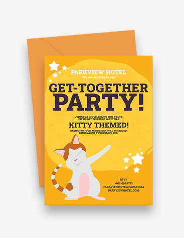 Dynamic Get-Together Party Invitation
