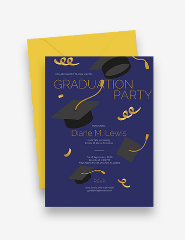 Eye-Grabbing Graduation Party Invitation