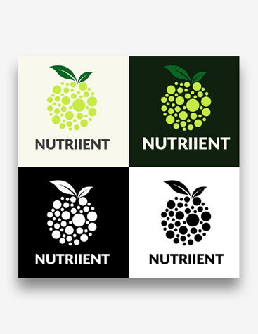 Fruit Theme Pharmaceutical Company Logo