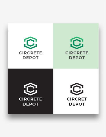 Concrete Hardware Store Logo
