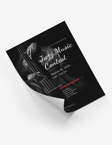 Jazz Music Concert Poster