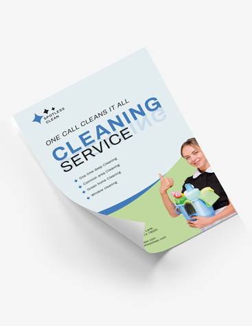 Modern Cleaning Poster