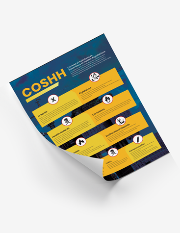 Informative COSHH Poster