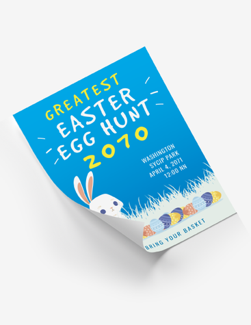 Lovely Easter Egg Hunt Poster