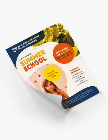 Kid’s Summer Classes Poster