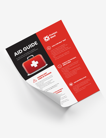 Bold First Aid Poster