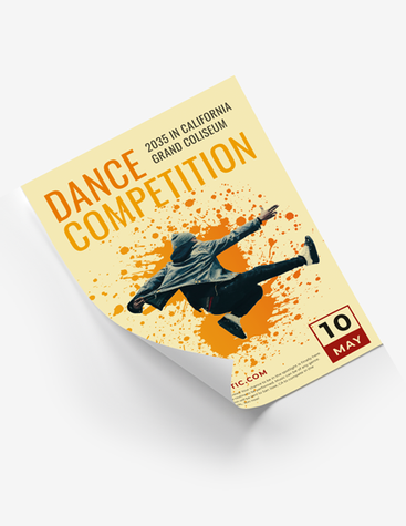 Dance Competition Poster