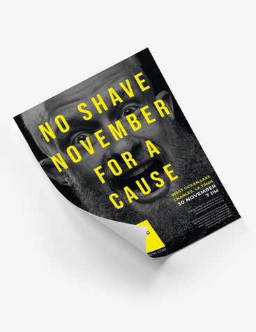 No-Shave November Poster