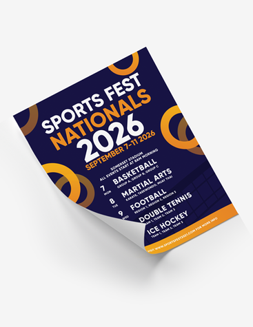 Sports Fest Nationals Poster