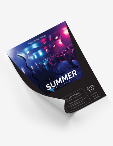 Night Summer Festival Poster
