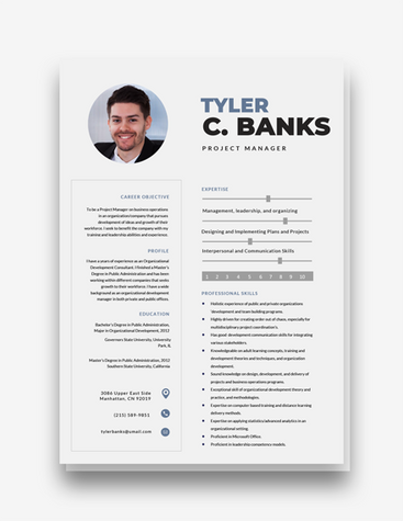 Project Manager Resume