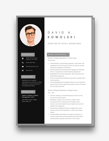 Bold Director of Retail Resume