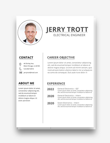 Neat Electrical Engr Resume