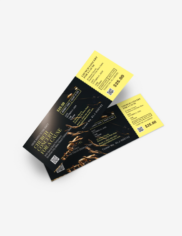 Yellow Church Concert Ticket