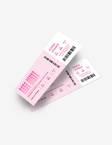 Pink Concert Ticket