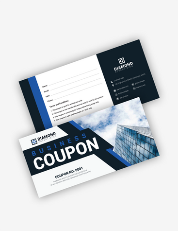 Chic Business Coupon Voucher