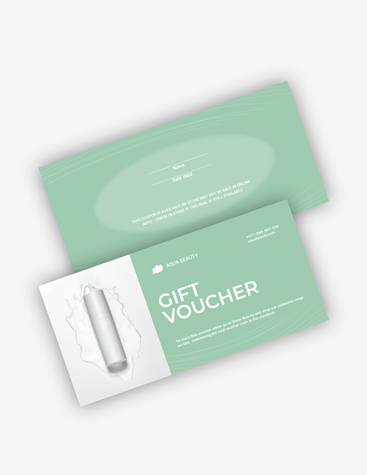 Beauty Product Gift Voucher