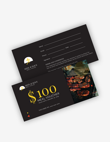 Grill House Meal Voucher