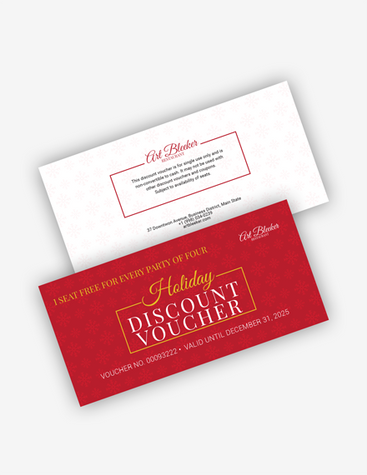 Holiday Fine Dining Voucher